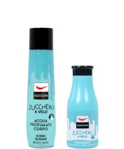 Zucchero a velo Confezione CRUSH 150 ML Acqua aromatica per il corpo + 125 ML Bagno Doccia